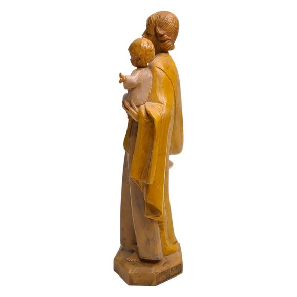 1985 FONTANINI # 657 Depose Italy JOSEPH & BABY JESUS 6.5" Figurine SIMONETTI - Picture 4 of 8